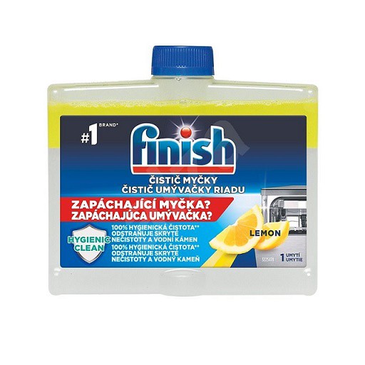 Finish čistič myčky 250ml citron | Čistící a mycí prostředky - Příp. do myček na nádobí - Ostatní přípravky do myček